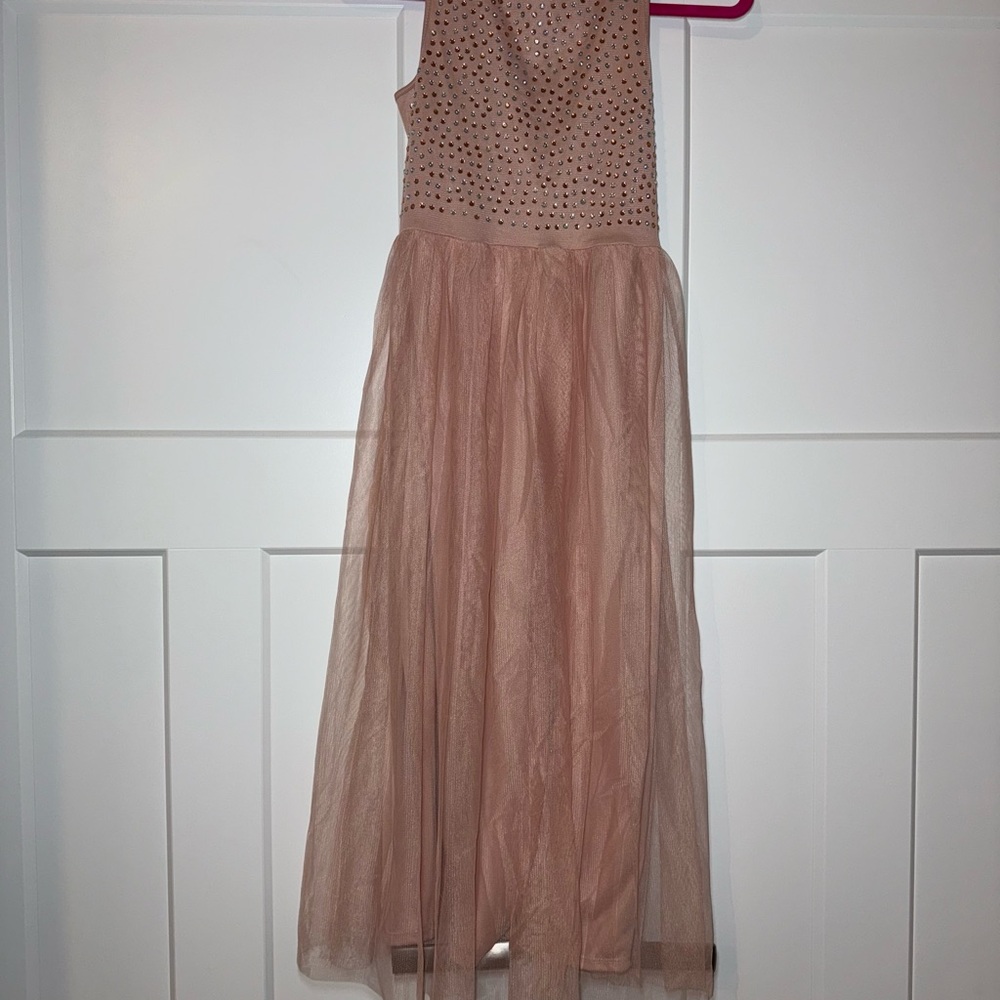 Charming Blush Kids Formal Dress